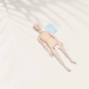 Maniquí combinado para práctica de enfermería masculina, cateterización intravenosa, modelo de enseñanza de primeros auxilios y RCP - Product Image 1