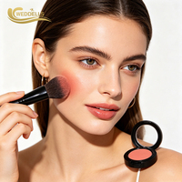 Poudre de blush pour le visage avec un fini naturel et une texture lisse pour le maquillage quotidien, marques de beauté