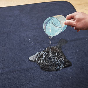 Inodoro personalizable para cachorros pequeños y perros, forro polar debajo de la almohadilla, lavable, reutilizable, a prueba de fugas, almohadillas para orinar para perros y gatos - Product Image 6