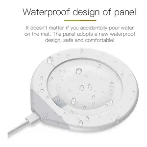 Durable 2-en-1 inteligente electrónico termostático inteligente Drinkware taza de carga inalámbrica controlada por tiempo para café té leche - Product Image 3