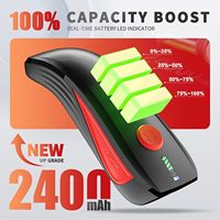 Lecteur de codes-barres sans fil 2D portable NETUM CS9000 avec visée laser, anti-chute, anti-poussière, avec moteur de lecture Honeywell