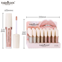 Nouveau Light Shade Miroir Eau Lumière Liquide Lip Glaze Laque Verre Hydratant Perle Brillant À Lèvres En Gros OEM LOGO Personnalisé