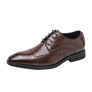 <strong>Blue</strong> black brown color <strong>brogue</strong> business formal wedding dress shoes for <strong>men</strong> - Product Image 4