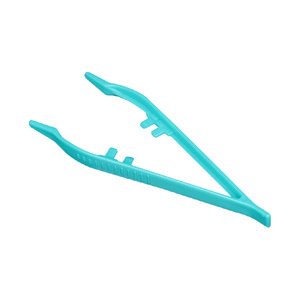 Extra Plastic Tweezers 12.2cm Disposable Medical Hemostats Pointed Tip For Dressing <b>Clips</b> - Product Image 1
