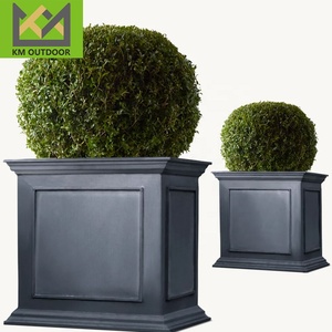 Moderne Noir Grands <span class=keywords><strong>Pots</strong></span> De <span class=keywords><strong>Plantes</strong></span> Décoration Jardin Pot De Fleur Balcon Jardinières <span class=keywords><strong>Pots</strong></span> D'extérieur <span class=keywords><strong>Pour</strong></span> <span class=keywords><strong>Plantes</strong></span> - Product Image 1