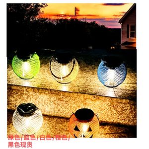 Xinhuiyuan Solar Garden <b>Light</b> Iron Mesh Led Outdoor Decorative Lamp <b>For</b> Home Courtyard <b>Patio</b> Waterproof Night Lighting - Product Image 1