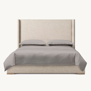 RH Transitional Lawson convertibile ripiegabile in tessuto imbottito <span class=keywords><strong>letto</strong></span> <span class=keywords><strong>testata</strong></span> alta King doppio formato <span class=keywords><strong>legno</strong></span> di Mango - Product Image 4