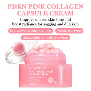 Crème en capsules de collagène rose PDRN ADN de saumon à marque privée avec vitamine C pour un teint uniforme, éclat et hydratation - Product Image 3