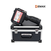 Imprimante à jet d'encre portable DMX 25,4 mm, séchage rapide, codeur par lots, date d'expiration, numéro de date, imprimante à jet d'encre portable TIJ