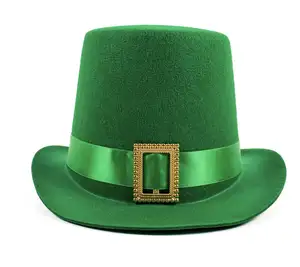 Hot Selling St. Patrick'S Day Shamrock Irish Green Leprechaun Beer Hat St Patricks Day Festival Supplies Hat