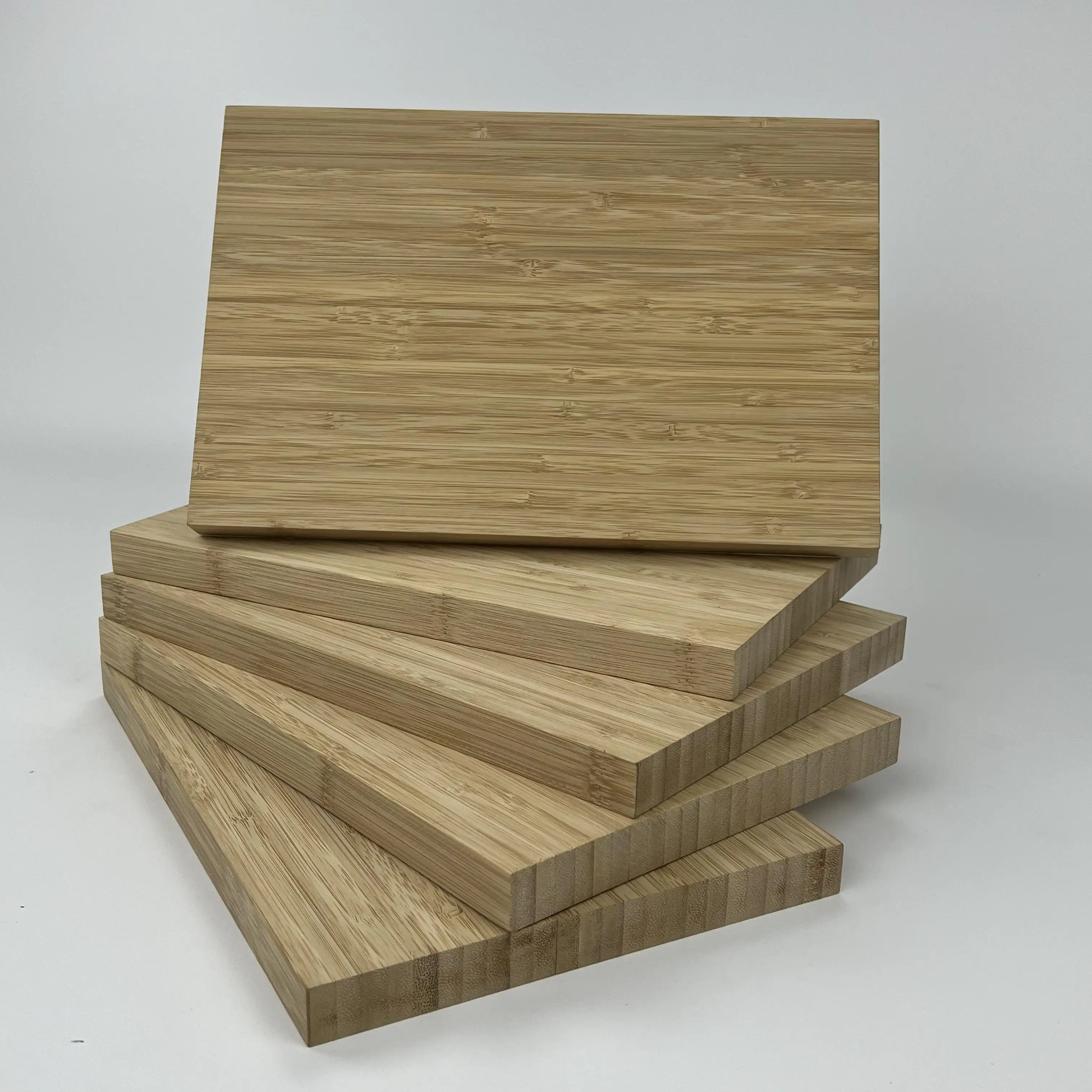 Factory custom FSC bamboo boards panels natural raw materials bamboo plywood bamboo wall panel for furniture