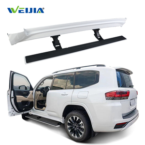 Marchepieds latéraux WEIJIA en alliage d'aluminium, étanches IP67, antirouille, pour Toyota Land Cruiser LC300 SUV 22-25, modification de véhicule - Product Image 4