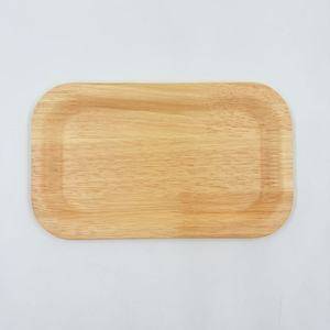 Ash Wood Serving <b>Tray</b> 25x15x1cm Natural Wood Grain For <b>Snacks</b> Tea Bread Residential Use - Product Image 1