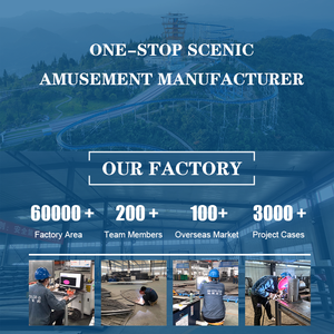 Mạnh mẽ hiệu suất cao ngoài trời phiêu lưu đôi theo dõi ròng rọc trượt núi cho sân chơi - Product Image 2