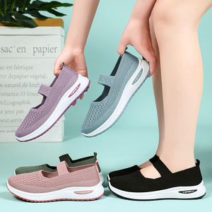 G-H-193 Chaussures de sport pour femmes respirantes originales, chaussures décontractées pour la marche avec design antidérapant pour l'été, chaussures pour femmes <span class=keywords><strong>pas</strong></span> chères - Product Image 5