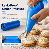 Nouveaux outils de décoration de gâteau de mode Transparent Triangle plastique crème Pe gâteau sac à douille