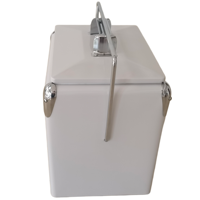 Glacière métallique durable 7L/13L/17L/28L pour le camping – Maintien au frais