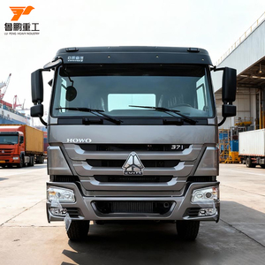 SinoH0WO Truk Traktor Trailer Head Bekas Euro 2 Diesel Weichai 371 HP Setir Kiri Howo 50 Ton 6x4 - Product Image 4