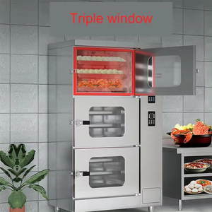 Fornello a vapore elettrico a doppia porta per riso - Product Image 4