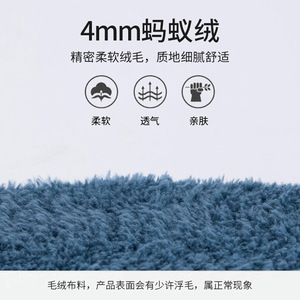 Toilet Seat Cover Soft Plush Winter Warm Home Bathroom Comfortable Skin Friendly Cartoon Design - Product Image 3