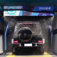 Machine de lavage auto haute pression intelligente à commande QR sans contact pour utilisation mondiale dans les stations-service
