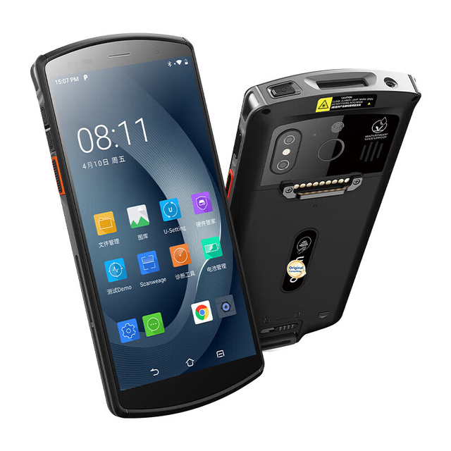 DT50X Industrial Handheld PDA Android 11 1D 2D Barcode Scanner IP67 4G WiFi NFC Data Collector for Warehouse Logistics