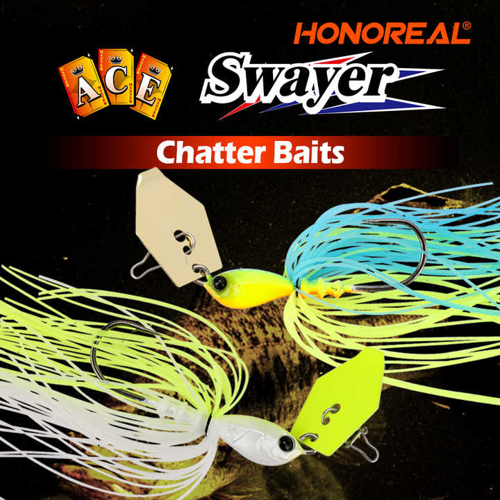 Reaction Tackle Spinner Baits (3-Pack) - Bass Fishing Lures With Willow Blades