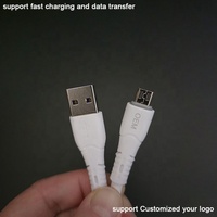 Tendances innovantes Les plus petits câbles universels V8 en silicone super souple Android USB a vers Micro USB