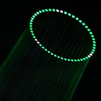 Anneau de faisceau cinétique robuste DMX moteur scène cinétique Led faisceau cercle anneau lumière pour discothèque fête Disco spectacle DJ Bar