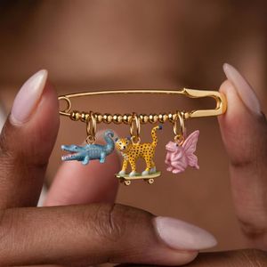 Colgante <span class=keywords><strong>de</strong></span> Animal Creativo y Lindo <span class=keywords><strong>de</strong></span> Moda Sencilla: Gato Ángel, Perro, <span class=keywords><strong>Cebra</strong></span>, Conejo con Patineta, para Collar y Bolso - Product Image 3