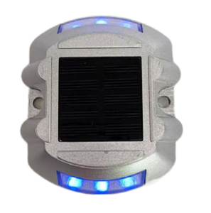 Marqueur routier <span class=keywords><strong>solaire</strong></span> réfléchissant <span class=keywords><strong>de</strong></span> <span class=keywords><strong>qualité</strong></span> supérieure, rond, à LED clignotant, type œil <span class=keywords><strong>de</strong></span> chat, pour la sécurité routière - Product Image 4