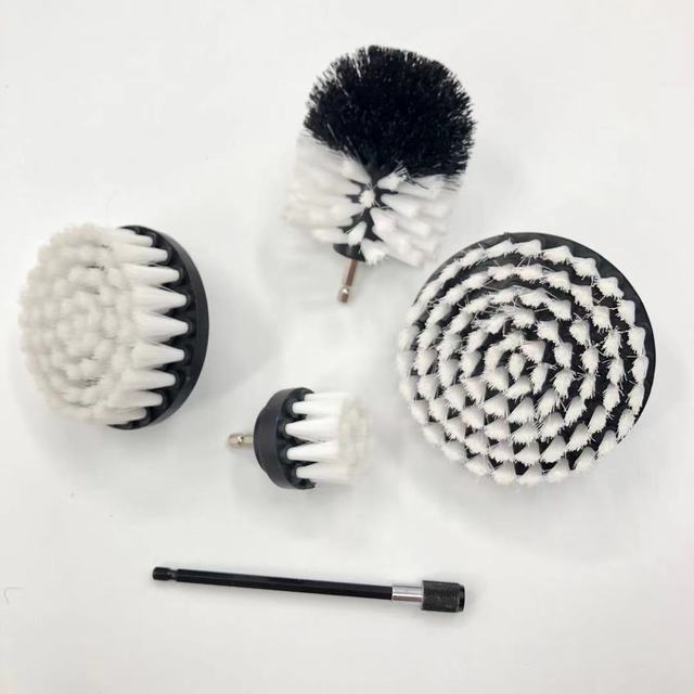 5-Piece Electric Multifunctional Detail Drill Cleaning Brush Set for Car Washes Resell Purpose
