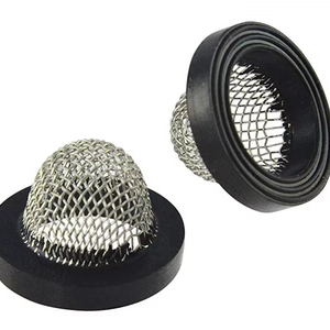 Hot Bán Nhà Sản Xuất Bán Buôn Vòng Thép Không Gỉ Ống Hút Kim Loại Bộ Lọc Màn Hình Khói Ống Phụ Kiện Khói Ống Lưới - Product Image 1