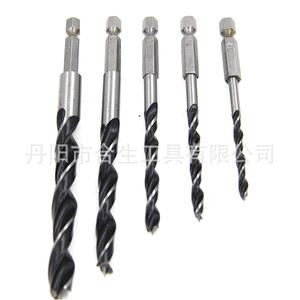 Juego de Brocas Helicoidales Mr Drill, 4, 5, 6, 8, 10 mm, Vástago Hexagonal, Óxido Negro, para Perforar Madera - Product Image 2