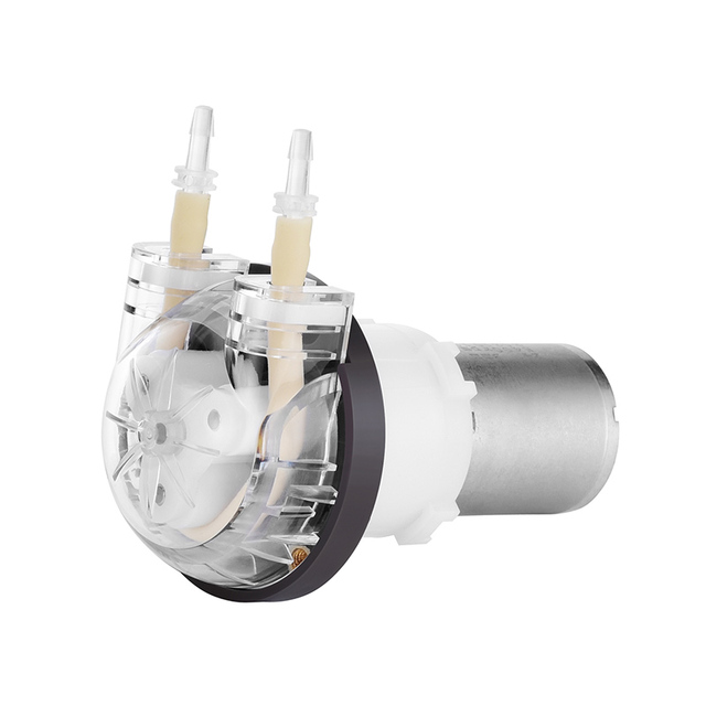 PENGPU 12V DC Brush Motor 40mLPM Mini Peristaltic Pump 24V Water Pump BPT Pipe With Low Price