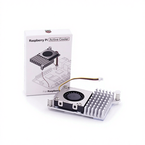 Raspberry Pi 5th Generation Official Radiator With Fan Active <b>Cooling</b> <b>System</b> Made in China None Raspberry Pi 5th Gen Official Co - Product Image 5