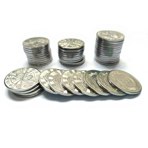 Cheap Price Shuangkuai Apple Pattern 25x25mm Metal for Game Tokens Arcade Amusement Park Challenge Coins Games - Product Image 1