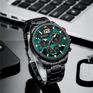 Curren 8395 <b>Mens</b> <b>Watch</b> Fashion Business Luxury Style Luminous Stainless Steel 30M Waterproof <b>Men</b> Relogio <b>Wrist</b> Quartz <b>Watches</b> - Product Image 4