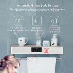 Banyo akıllı elektrikli ısıtma havlu askısı Uv ışık havlu kurutma raf zamanlayıcı elektrikli havlu kurutmalığı raf - Product Image 4