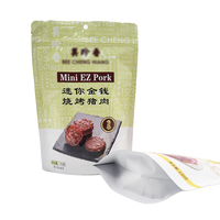 Sachets personnalisés imprimés en gros, colorés, pour mini-croustilles, aliments, résistants à l'humidité, recyclables, avec fermeture éclair, pour lait et gelée
