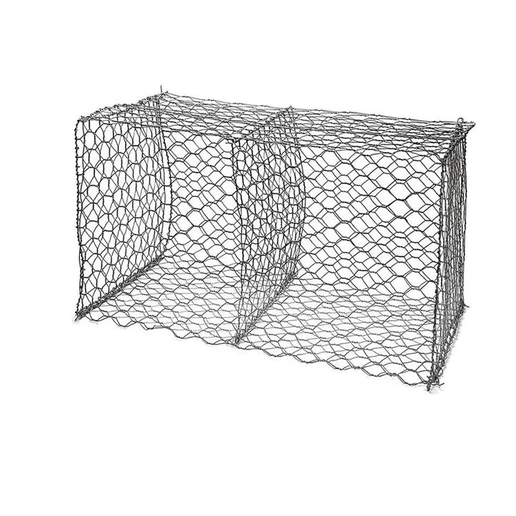 Boîte de gabion hexagonale galvanisée à chaud/treillis métallique tissé