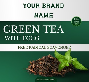 Etiqueta privada Servicio OEM Té verde con cápsulas de extracto de EGCG al precio más bajo - Product Image 3