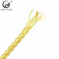 Câble audio stéréo équilibré YIVO XSSH Hi-End 3,5 mm, tressé souple, répartiteur 1 vers 2, pour double haut-parleur, microphone, écouteurs, DIY