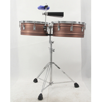 Drum Timbale Besi Produksi Baru untuk Pertunjukan Dewasa, Instrumen Perkusi Latin Universal, Bassoon Tambali Drum untuk Konser