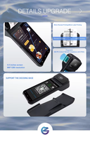 Système de terminal de point de vente mobile Android portable avec écran tactile, Wifi, 4G, GPS, lecteur NFC et imprimante de reçus