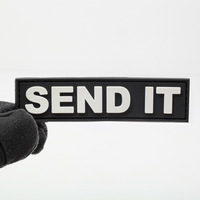 Prêt à expédier : Patch en PVC 3D en caoutchouc de la série de lettres « BUT DID YOU DIE », insigne moral personnalisable, adapté aux sacs à dos tactiques