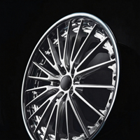 Jantes en alliage forgées chromées 18, 20, 22 pouces 5x114.3 120 pour Benz, Audi, VW, voitures d'occasion, SUV, jantes à déport profond, pièces automobiles