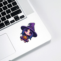 200 nouveaux autocollants graffiti style Halloween mignons, adhésifs imperméables, créatifs, pour décorer ordinateurs portables, réfrigérateurs, tasses