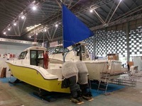 Bateau de plaisance Grandsea 9,7 m en fibre de verre pour passagers, bateau de pêche avec moteur 2*200 ch, 6 personnes, à vendre