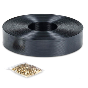 Anti-UV 4.7CMX50M Avec 100 Cuivre Clou Chaîne Maillon Clôture Bande de Confidentialité Lattes Creuses Insert pour PE ou PVC Chaîne Maillon Clôture Armure - Product Image 2